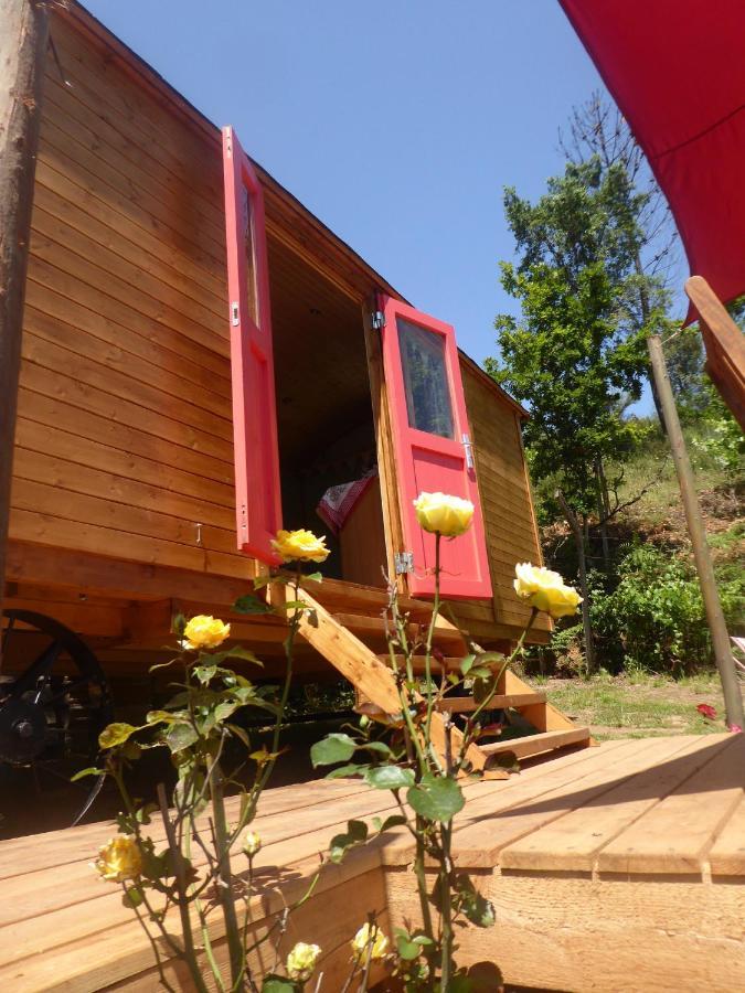 Rosa The Cosy Cabin - Gypsy Wagon - Shepherds Hut, River Views Off-Grid Eco Living Pedrogao Grande Εξωτερικό φωτογραφία